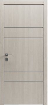 Міжкімнатні двері з ПВХ покриттям Modern FLAT 04 глухі 394151437161 фото