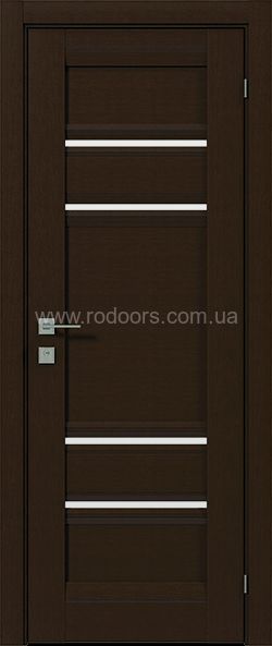 Двері міжкімнатні з ПВХ покриттям Fresca Donna напівскло 358152213261 фото