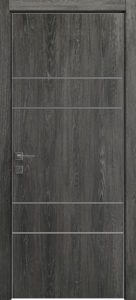 Міжкімнатні двері з ПВХ покриттям Modern FLAT 04 глухі 394151437161 фото