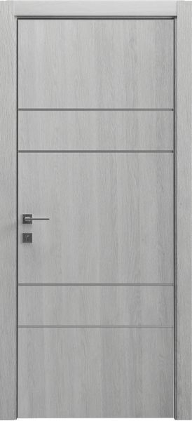Міжкімнатні двері з ПВХ покриттям Modern FLAT 04 глухі 394151437161 фото