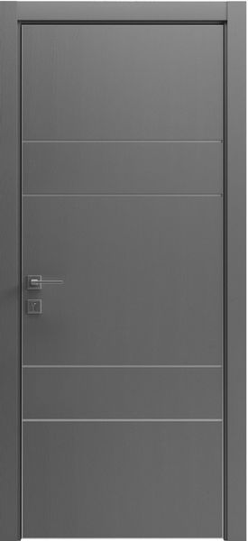 Міжкімнатні двері з ПВХ покриттям Modern FLAT 04 глухі 394151437161 фото