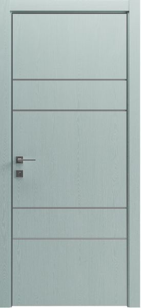 Міжкімнатні двері з ПВХ покриттям Modern FLAT 04 глухі 394151437161 фото