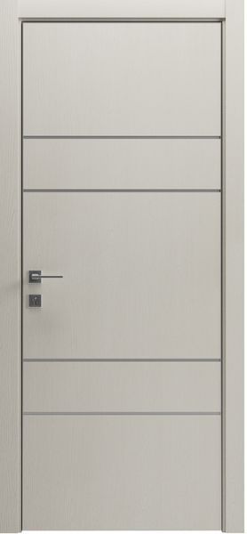 Міжкімнатні двері з ПВХ покриттям Modern FLAT 04 глухі 394151437161 фото