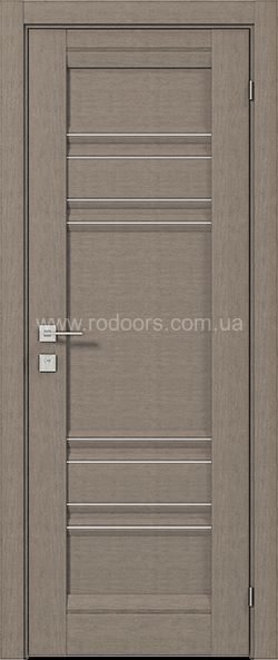 Двері міжкімнатні з ПВХ покриттям Fresca Donna глухі з молдингом 355152222061 фото