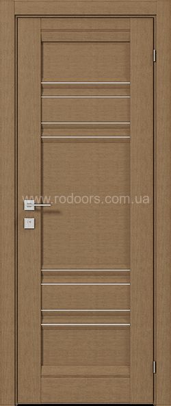 Двері міжкімнатні з ПВХ покриттям Fresca Donna глухі з молдингом 355152222061 фото
