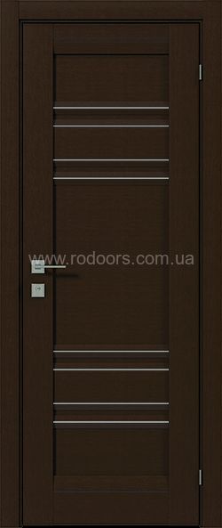 Двері міжкімнатні з ПВХ покриттям Fresca Donna глухі з молдингом 355152222061 фото