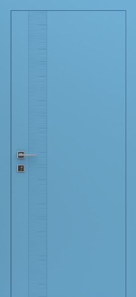 Фарбовані міжкімнатні двері Loft Wave V глухі (WaveV-H) 5401921433107 фото