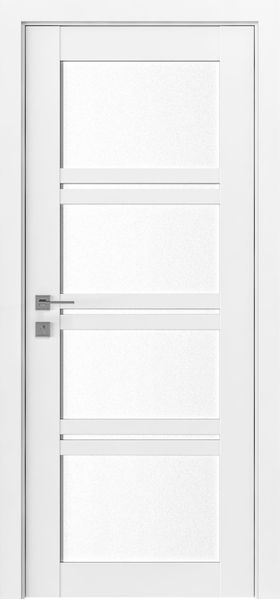 Міжкімнатні двері з ПВХ покриттям Modern QUADRO зі склом 326151618461 фото