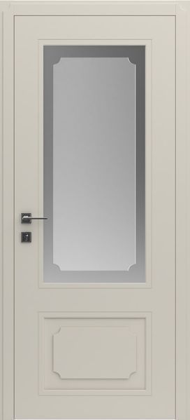 Фарбовані міжкімнатні двері Cortes Selena скло 5491920829107 фото
