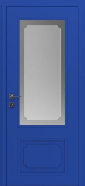 Фарбовані міжкімнатні двері Cortes Selena скло 5491920829107 фото