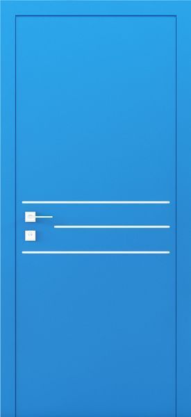 Фарбовані міжкімнатні двері Cortes Prima 3G глухі 4651917996107 фото