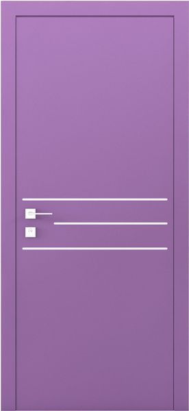 Фарбовані міжкімнатні двері Cortes Prima 3G глухі 4651917996107 фото