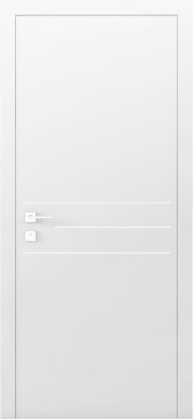 Фарбовані міжкімнатні двері Cortes Prima 3G глухі 4651917996107 фото
