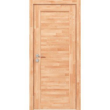 Дерев'яні двері міжкімнатні WoodMix Master глухі без покриття 3002220547144 фото