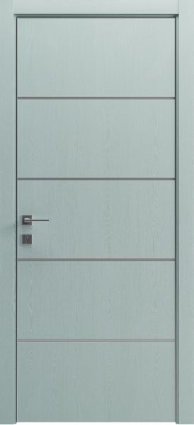 Міжкімнатні двері з ПВХ покриттям Modern FLAT 03 глухі 376151490161 фото