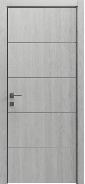 Міжкімнатні двері з ПВХ покриттям Modern FLAT 03 глухі 376151490161 фото