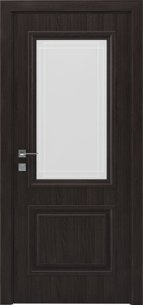 Шпоновані двері міжкімнатні Royal Avalon напівскло (Avalon-C) 4821520538122 фото