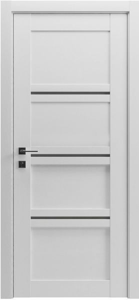 Міжкімнатні двері з ПВХ покриттям Modern QUADRO напівскло 323151625161 фото