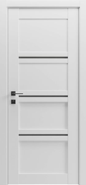 Міжкімнатні двері з ПВХ покриттям Modern QUADRO напівскло 323151625161 фото