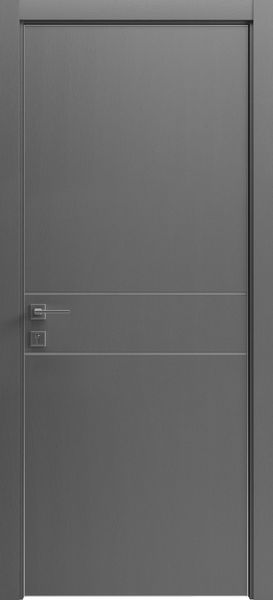 Міжкімнатні двері з ПВХ покриттям Modern FLAT 01 глухі 375151493061 фото