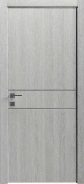 Міжкімнатні двері з ПВХ покриттям Modern FLAT 01 глухі 375151493061 фото