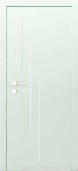 Фарбовані міжкімнатні двері Cortes Prima 3V глухі 4031918062107 фото