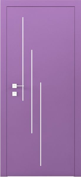 Фарбовані міжкімнатні двері Cortes Prima 3V глухі 4031918062107 фото