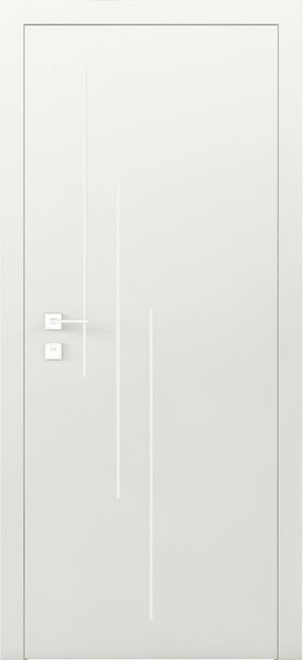 Фарбовані міжкімнатні двері Cortes Prima 3V глухі 4031918062107 фото