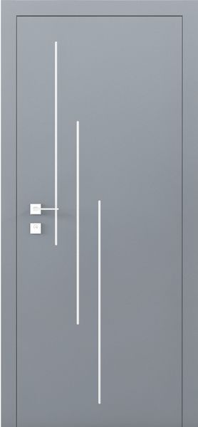 Фарбовані міжкімнатні двері Cortes Prima 3V глухі 4031918062107 фото